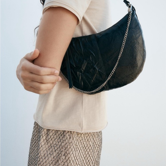 ZARA Women’s Rocker Shoulder Mini Bag - Picture 3 of 9